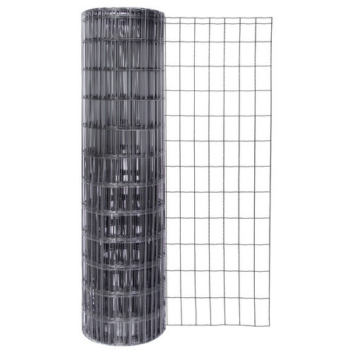 Gust. Alberts Maschendrahtzaun Set Fix-Clip Pro zum Einbetonieren, Farbe: Anthrazit-Schwarz, Breite: 1000 cm - Bild 3