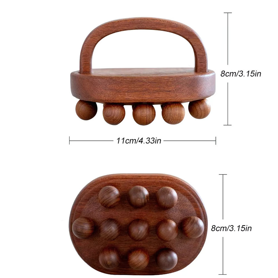 MQQWQQ Körperbürste aus Holz, Unisex - Bild 5