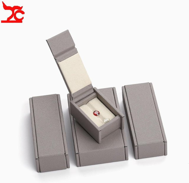TREACHI Schmuck-Ausstellungsbox und Edelstein-Organizer in Grau - Bild 1