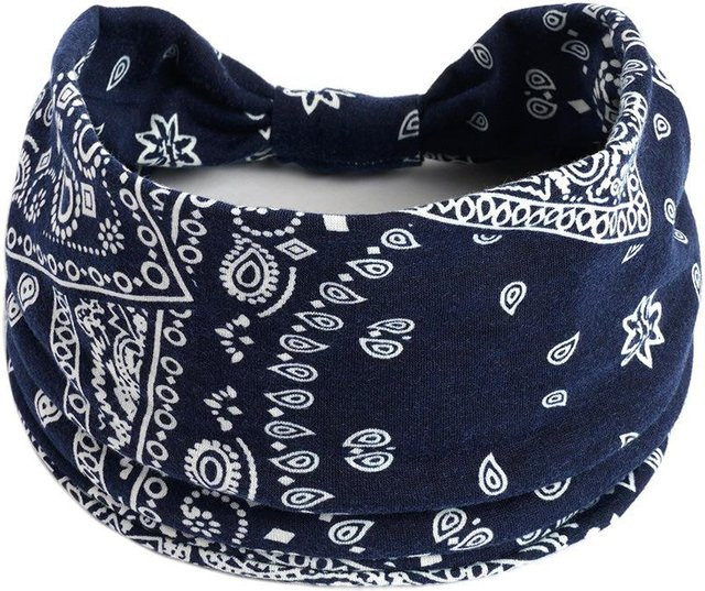 KaiTingu Stirnband, Baumwolle, Blumendruck, Damen - Bild 1