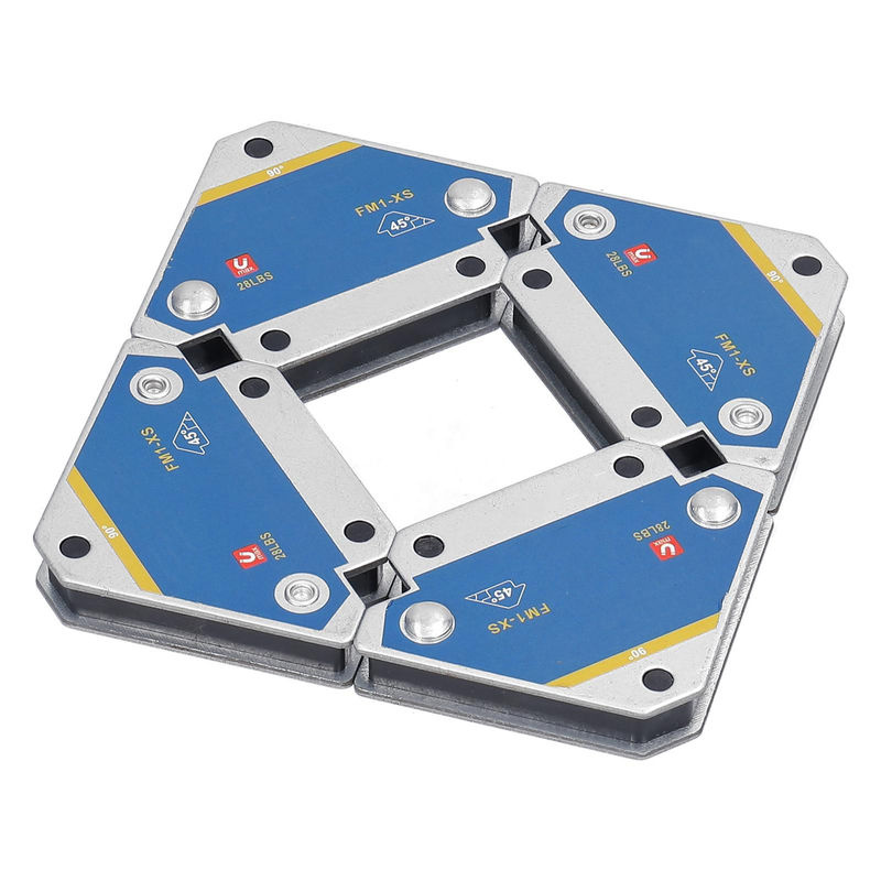 Kkmoon Magnetischer Schweißfixierer Set, 4 Stück Mehrwinkel-Magnet-Schweißpositionierer in 45, 90 und 135 Grad, bunt, aus Stahl - Bild 7