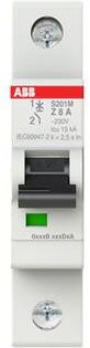 ABB S201M-Z8 Leitungsschutzschalter 8A 230V 2CDS271001R0408 - Bild 1