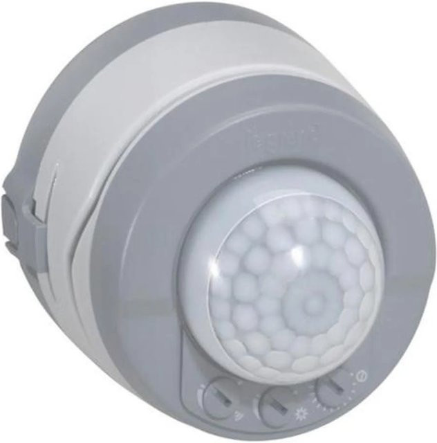 Legrand Bewegungsmelder Plexo New Aufputzmontage Grau - Bild 1