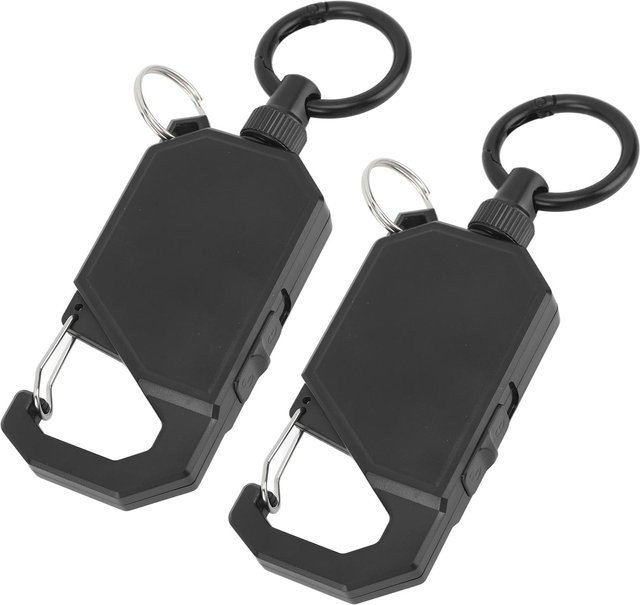 Schlüsselanhänger Einziehbar, Schwerlast, Gray, Unisex - Bild 1