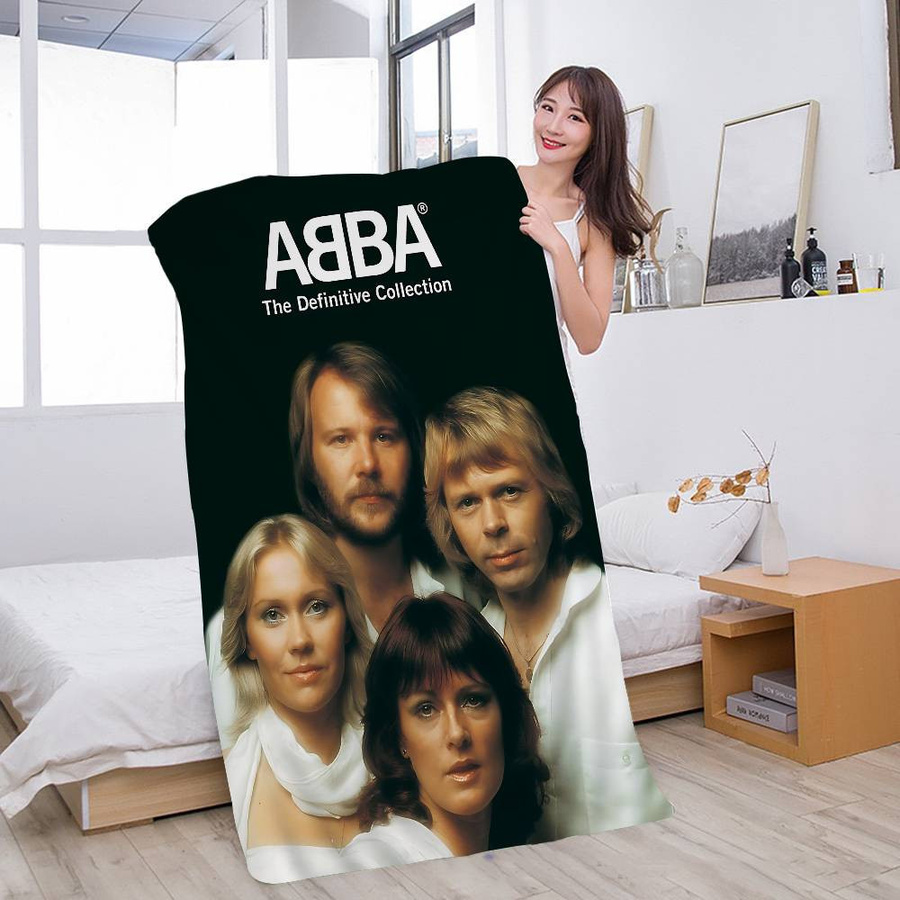 A-Abba-Band Mikrofaser Strandtuch, schnelltrocknend und saugfähig, 30 x 30 cm - Bild 5