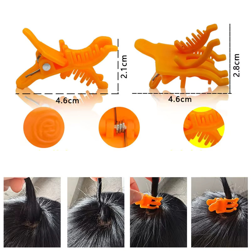 YOVIP Haar Clip für Dauerwelle, 10 Stück, Unisex - Bild 4