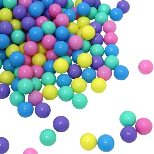 LittleTom Bunte Bälle für Bällebad Macaronfarben 1000er Set - Bild 1