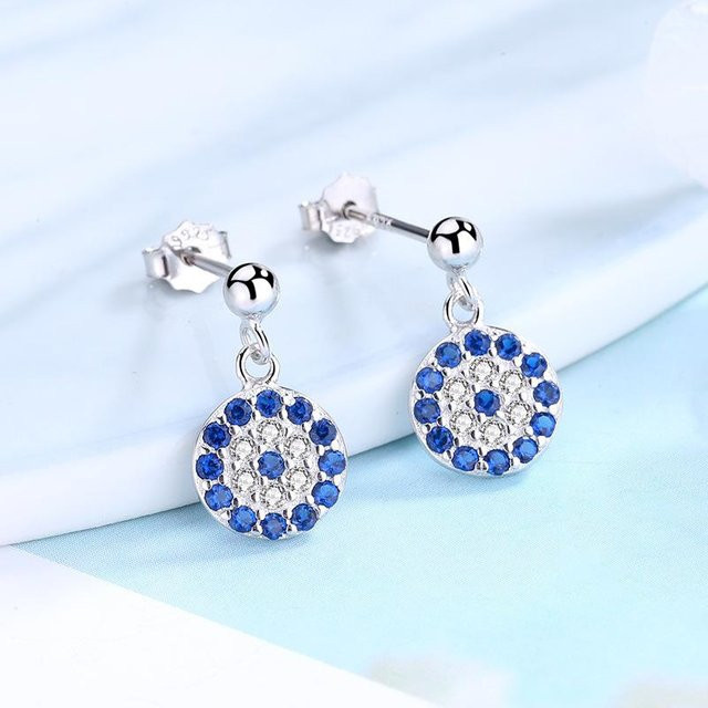 Lucky Star Jewelry Ohrringe 925 Silber, Zirkonia, Damen - Bild 1