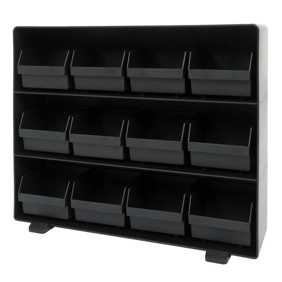 MCW Teebeutelhalter M10 Teebox mit 12 herausnehmbaren Fächern Schwarz B/T/H: 29,5 x 33 x 8 cm - Bild 2