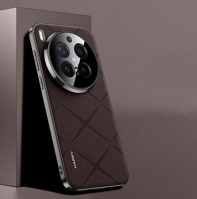 Leder Schutzhülle mit Kameraobjektiv-Schutz für vivo X300 Pro X200 Pro X100 Ultra und weitere Modelle - Bild 1