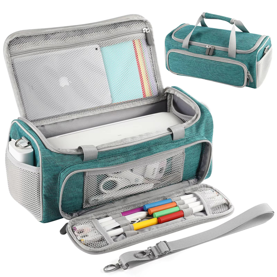 Cricut Tragetasche für Cricut Joy Xtra Smart Schneidemaschine, wasserdicht und stoßfest, grün - Bild 5