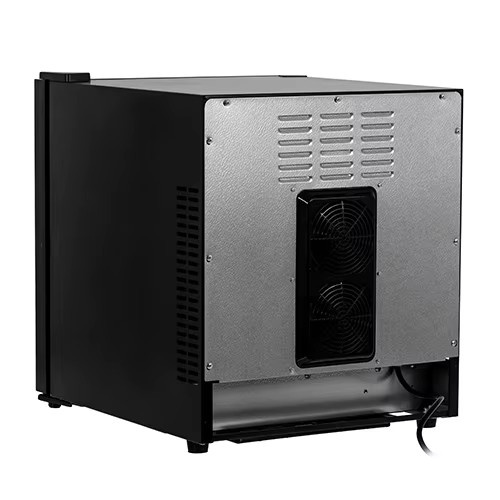 Adler Thermoelektrischer Kühlschrank mit schwarzem Glas, 28 l Fassungsvermögen, LED-Innenbeleuchtung, B/T/H: 49 x 43 x 51 cm - Bild 3