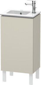 Duravit Waschtischunterschrank L-Cube in Tau matt mit Tür rechts, B/T/H: 42 x 29,4 x 70,4 cm