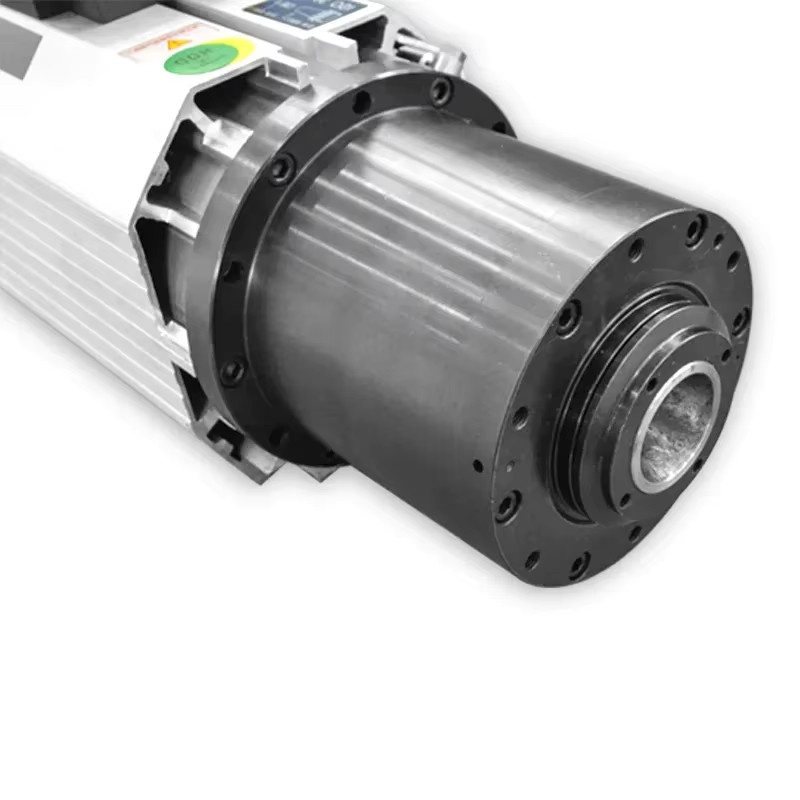 YUN DUAN ATC-Spindel mit automatischem Werkzeugwechsel 9 kW, ISO30, luftgekühlt, silber, inklusive VFD-Wechselrichter für Holzbearbeitungsfräsen - Bild 3