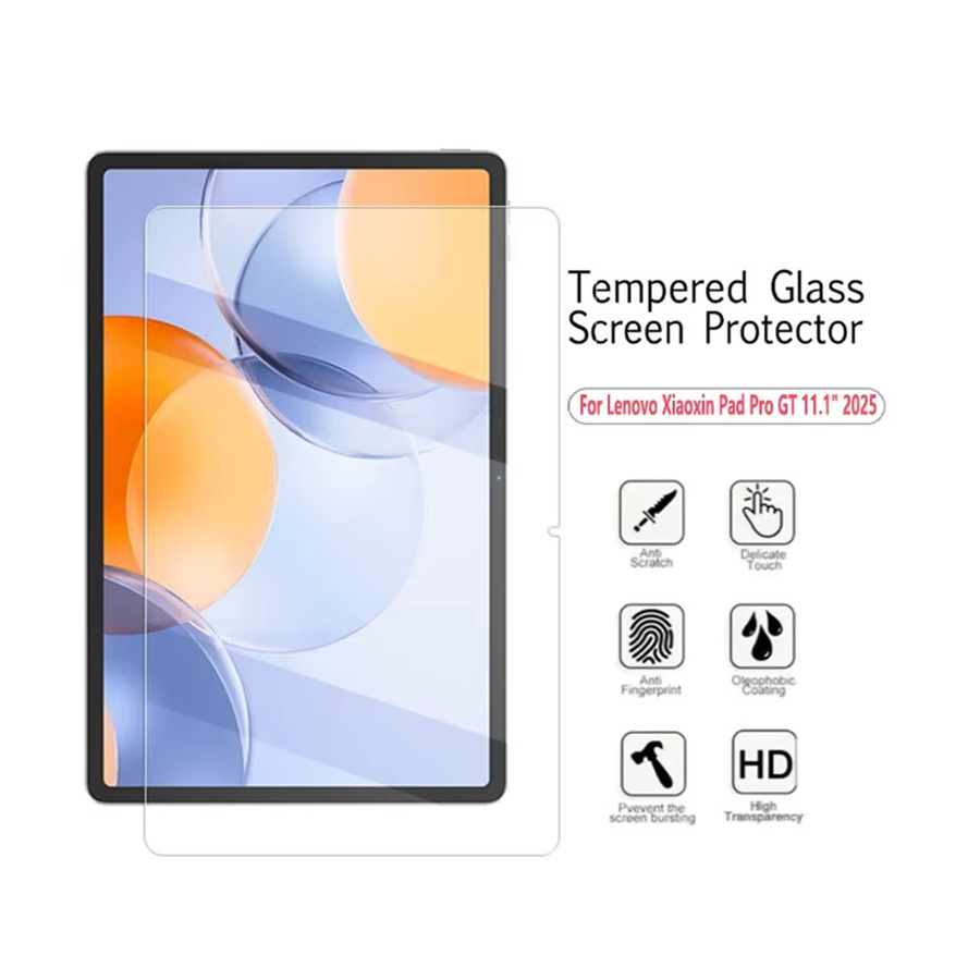 2 Stück Gehärtete Glas Displayschutzfolie für Lenovo Xiaoxin Pad Pro GT 11,1 Zoll, Transparent, 9H Kratzfest, HD-Schutzfolie - Bild 3