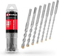 Einhell SDS-Plus Hammerbohrer-Set 7-teilig aus Stahl in Silber mit Carbide-Spitze - Bild 1