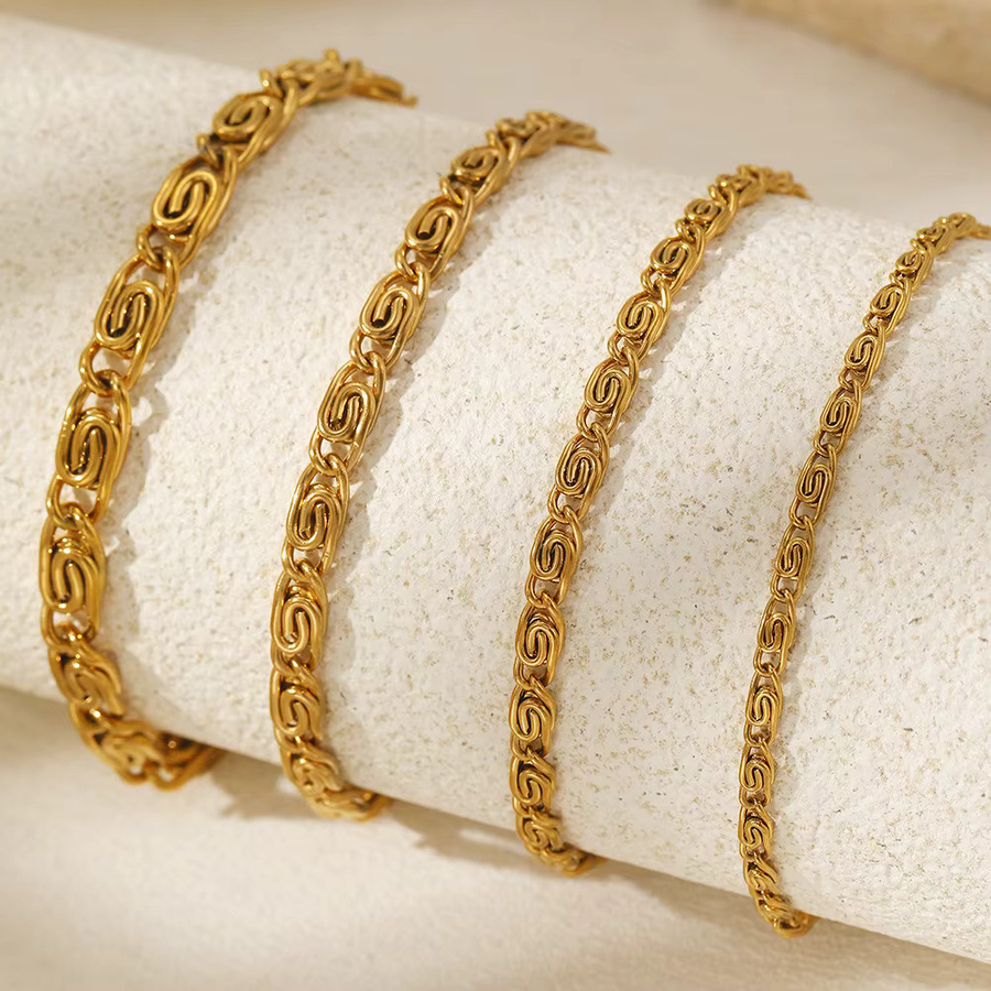 DGIDDK Armband Edelstahl, Gold, Damen - Bild 2