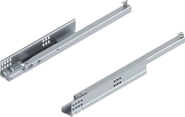 Blum Unterbodenführung Tandem Blumotion 550H Soft-Close aus verzinktem Stahl, Länge: 400 mm - Bild 1