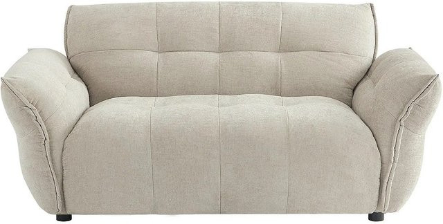 Vente-unique Sofa Napizo in Beige mit meliertem Stoff, Breite: 170 cm - Bild 1