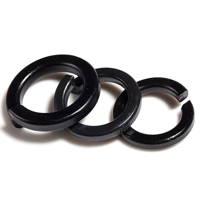 Hochfeste schwarze Carbonfeder-Split-Sicherungsscheibe der Güteklasse 8.8 als elastische Dichtung für M2 bis M30 - Bild 3