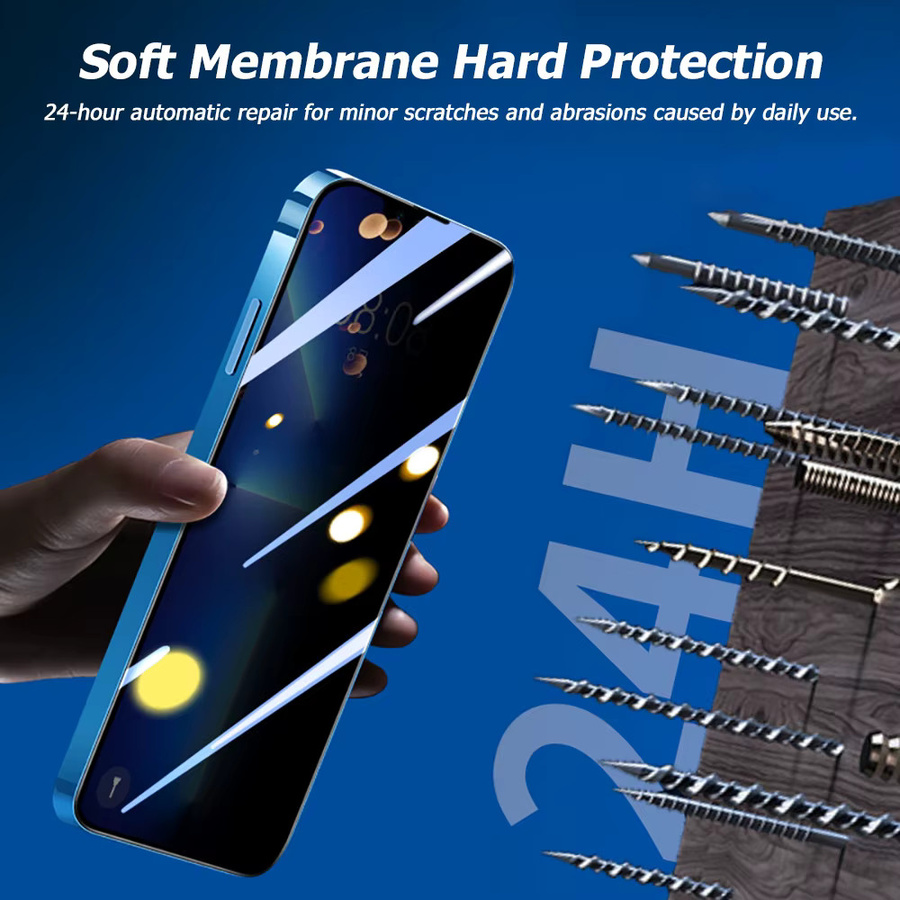 4er-Pack Anti-Spy Hydrogel Displayschutz für Samsung Galaxy A56 5G A36 A26 A25 A16 A15 A05 A05S A54 A24 A35 mit voller Abdeckung - Bild 3