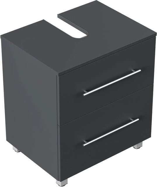 Posseik Mondial Universal Unterbau auf Standfüßen in Grafit mit PET-Beschichtung B/T/H: 55 x 41,6 x 63 cm - Bild 1