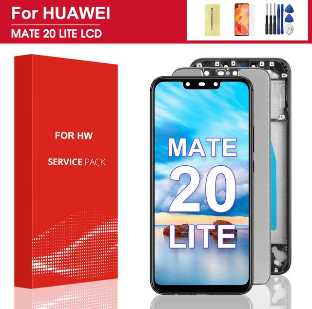 Huawei Mate 20 Lite LCD Display Touchscreen Digitizer Montage in Schwarz 6,3 Zoll - Bild 1