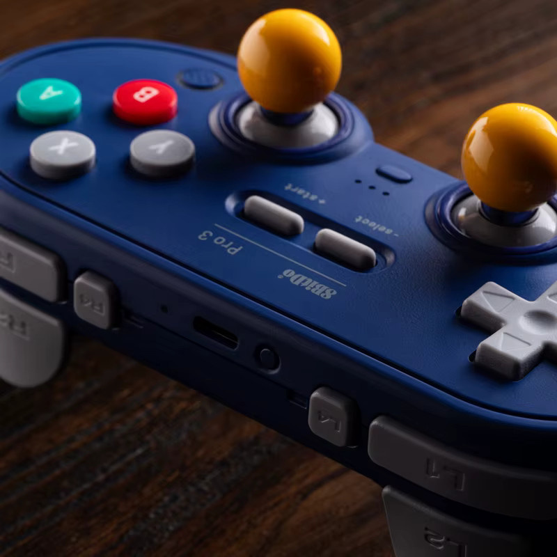 8BitDo Pro 3 Kabelloser Gaming-Controller mit TMR-Joysticks und umschaltbaren Auslösern für Nintendo Switch, Windows und Apple Geräte - Bild 2