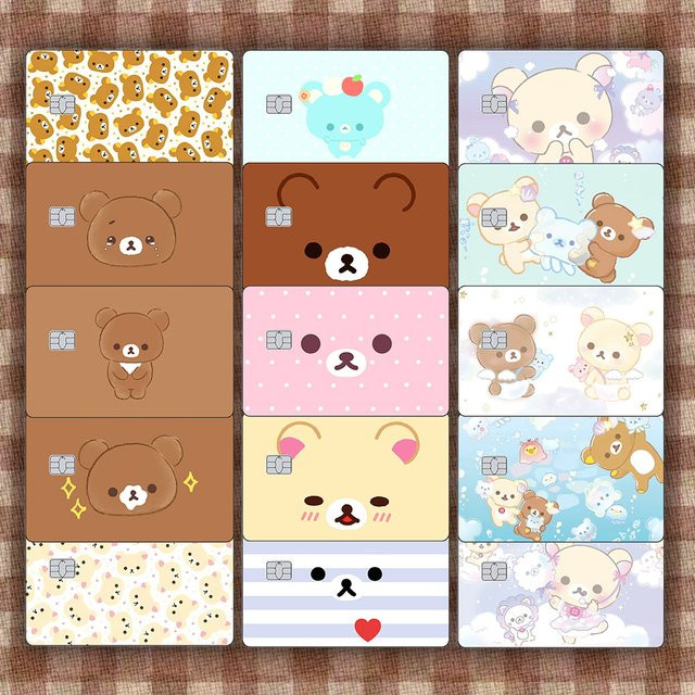 Keeppley Kawaii Kiiroitori Kreditkarten-Hautaufkleber, matte Aufkleber - Bild 1