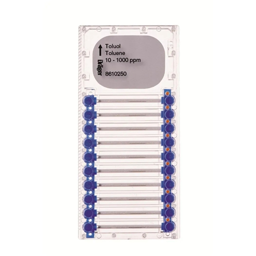 Dräger Microtubes für Toluol 10 1000 Ppm transparent - Bild 2