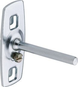 Kraftwerk Werkzeughaken gerader Dorn silber 50 mm - Bild 1