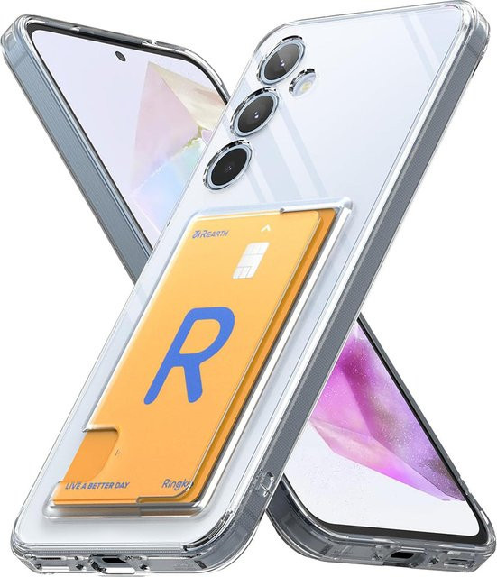 Ringke Fusion Card Schutzhülle für Samsung Galaxy A35 5G (A356), Transparent - Bild 1