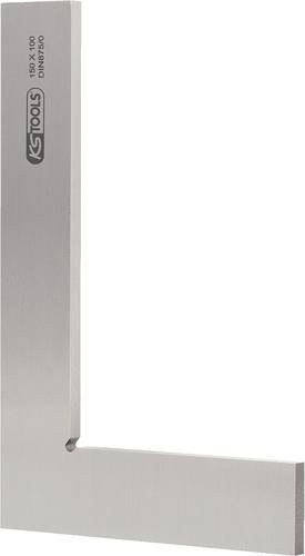 KS Tools Flachwinkel aus Edelstahl in Silber, 100 mm - Bild 1