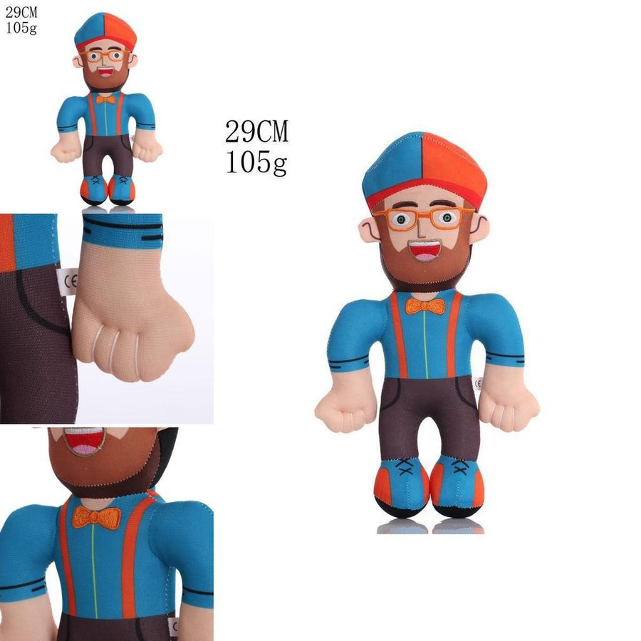 DewBloom Blippi Stofftier hellblau - Bild 2