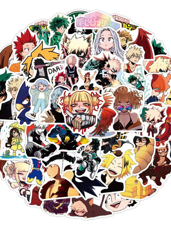 Bandai My Hero Academia Aufkleber, Bunt / Mehrfarbig - Bild 5