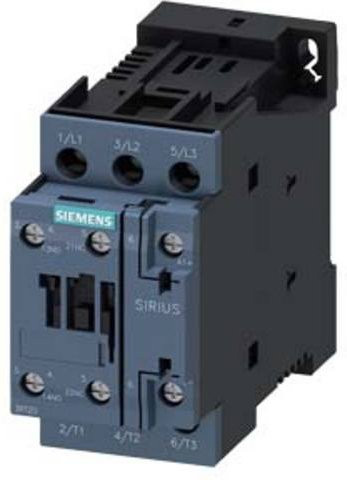 Siemens Leistungsschütz 3RT2023-1NB30 mit 3 Schließern, 690 V/AC, grau - Bild 1