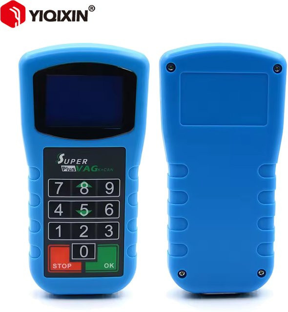 YIQIXIN Super VAG K CAN Plus 2.0 OBD2 Autodiagnosetool in Blau mit K-Linie und Can BUS zur Sicherheitscode-Korrektur und Schlüsselprogrammierung - Bild 1