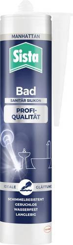 Sista Bad Sanitär-Silikon Manhattan in Weiß, schimmelresistent, 280 ml - Bild 1