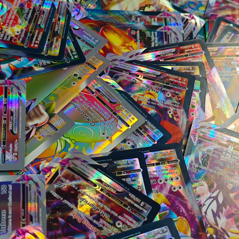 Bandai Pokémon TCG GX & VMAX Karten, Englische Version, 100/200 Stück - Bild 3