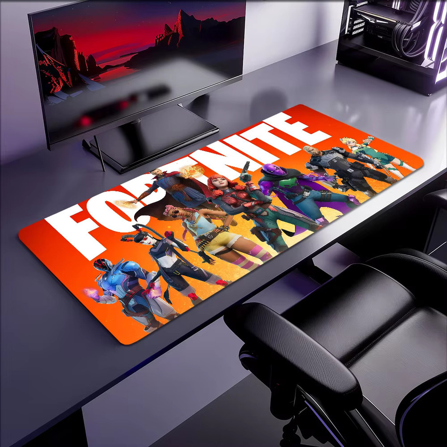 Royale F-FORTNITE Mauspad rutschfest mit verstärkten Kanten in Multicolour für Gaming und Büro - Bild 5