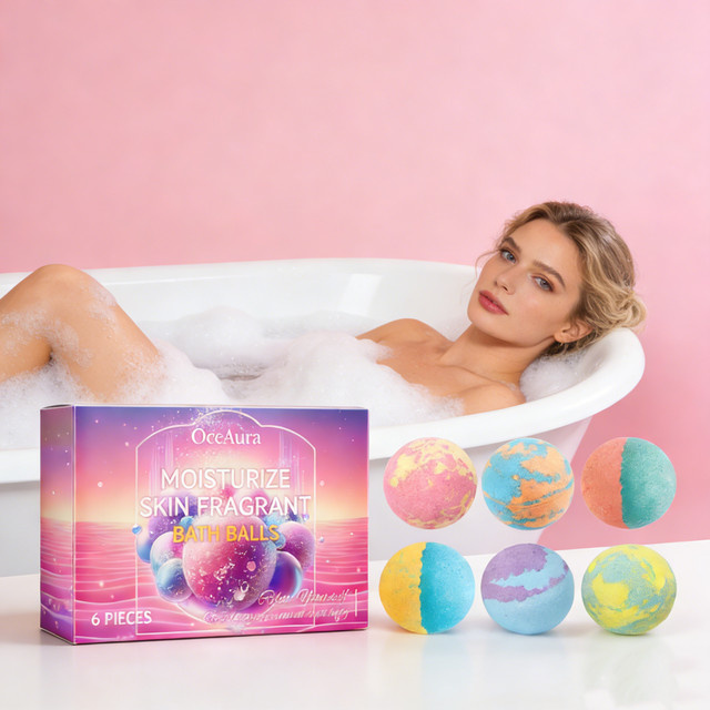 OceAura Badekugel-Geschenkset, 6-teilig, Unisex - Bild 1