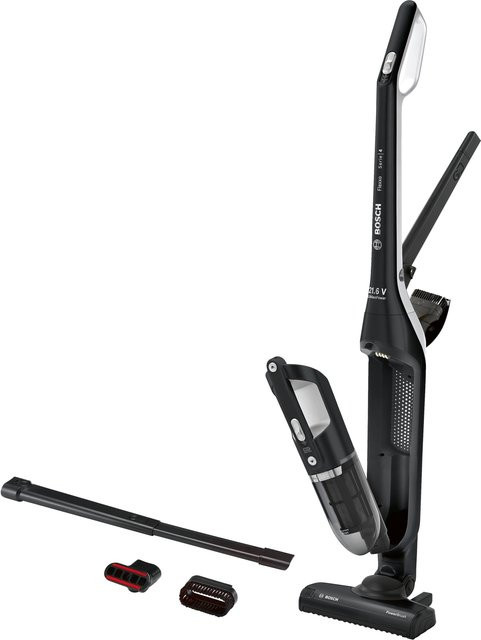 Bosch Serie 4 Flexxo BBH32101 Akku-Handstaubsauger in Black, beutellos mit waschbarem Filter - Bild 3