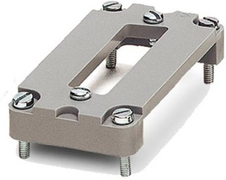 Phoenix Contact Adapterplatte HC-B 10-ADP/1 DSUB 25 in Grau (2 Stück) - Bild 1