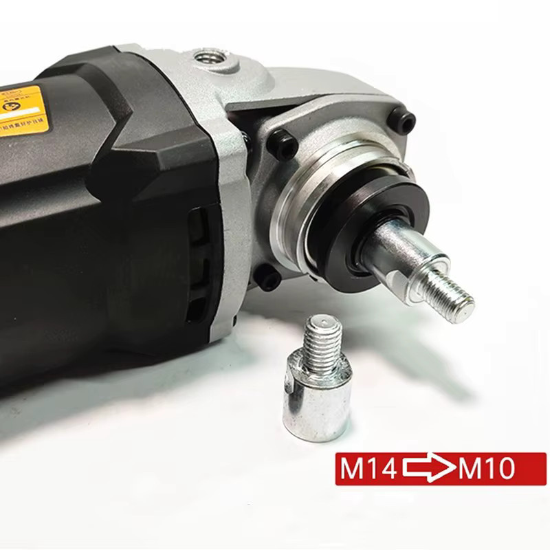 M10 M14 Adapter für Winkelschleifer und Polierer als Schnittstellenverbinder und Gewindekonverter in Silber - Bild 3