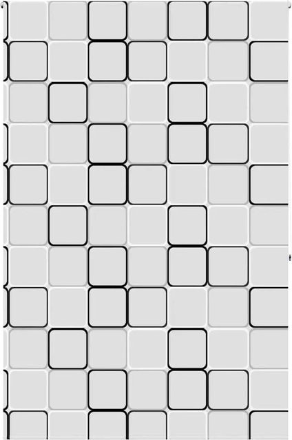 vidaXL Duschrollo Weiß, B/H: 160 x 240 cm - Bild 1