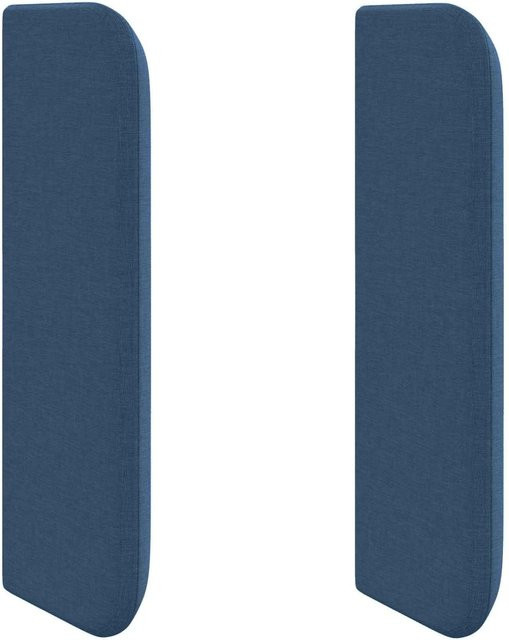 vidaXL Kopfteil in Blau aus Stoff und Holzwerkstoff, B/T/H: 40,5 x 40,5 x 4 cm - Bild 1