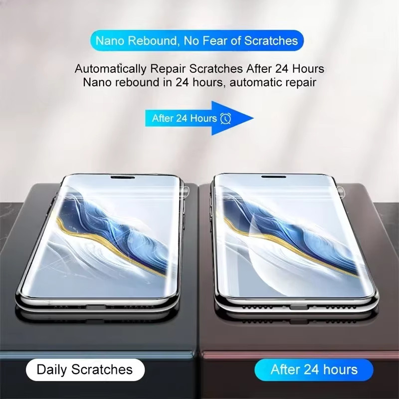 6 in 1 Hydrogel Display- und Kameraschutz-Set für Honor Magic 7, 6 und 5 Pro, transparent - Bild 4