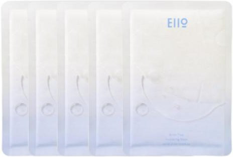 Eiio Birkenbaum-Feuchtigkeitsmaske, 5er Box, Aloe Vera, Unisex - Bild 1