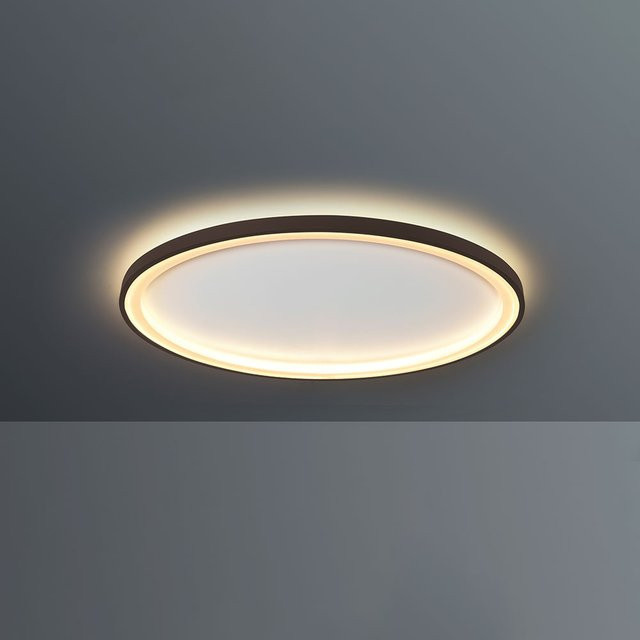 Escale Loud 65 LED-Deckenleuchte in Bronze mit Up-and-Down-Lichtfunktion und runder Form - Bild 1