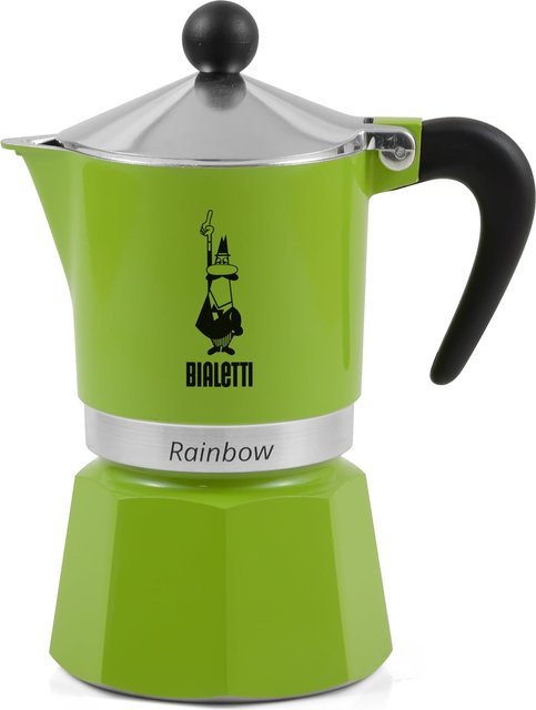 Bialetti Espressokocher Rainbow 1 Tasse grün - Bild 1